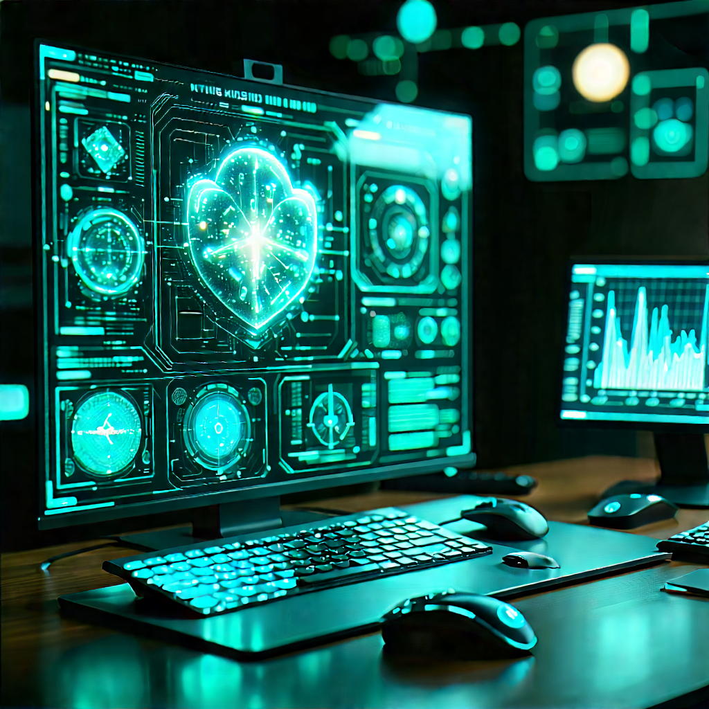Healthcare technology in tech office