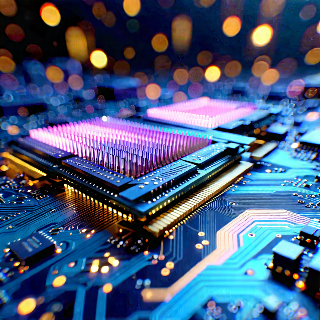 Close-up of memory module