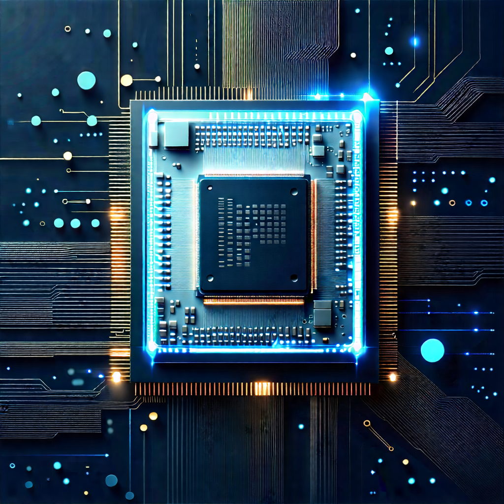 Microchip with data streams