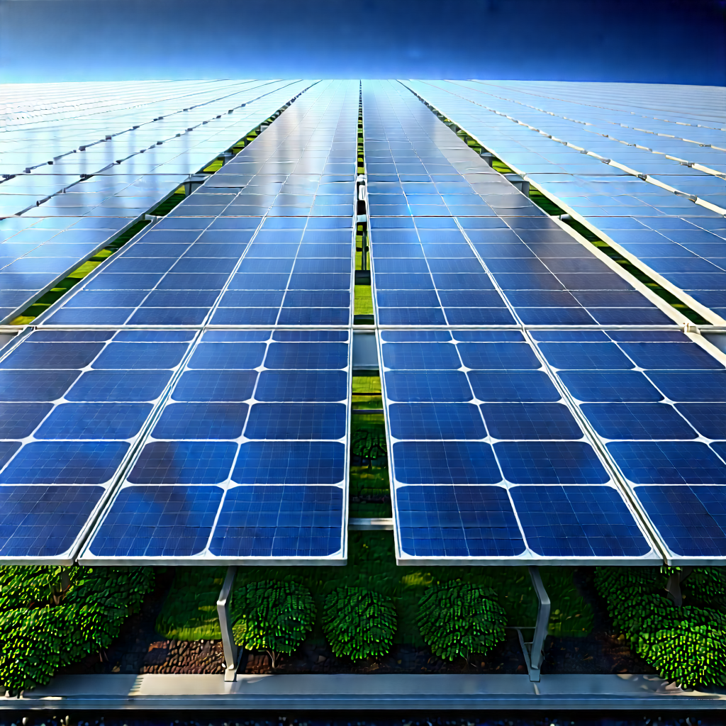 Innovative Renewable Energy Design With Large Solar