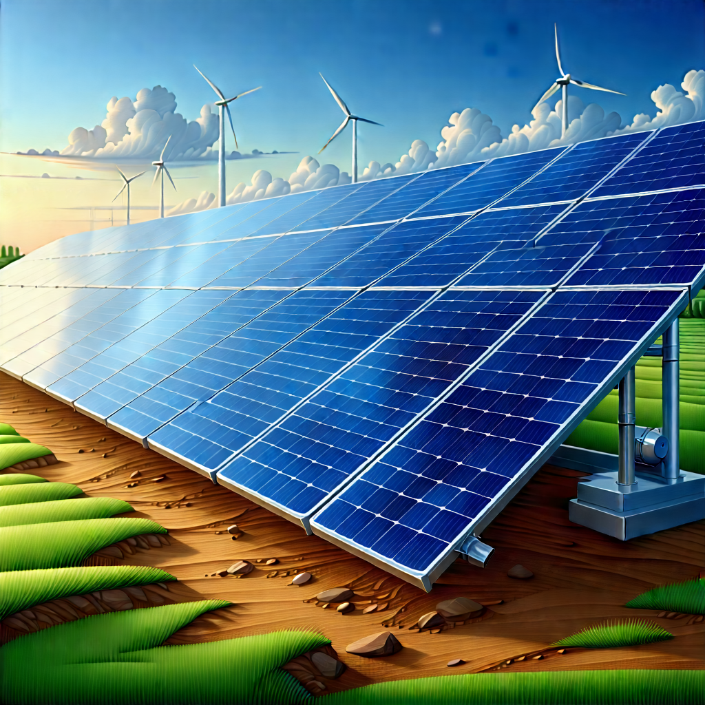 Innovative Renewable Energy Design With Large Solar