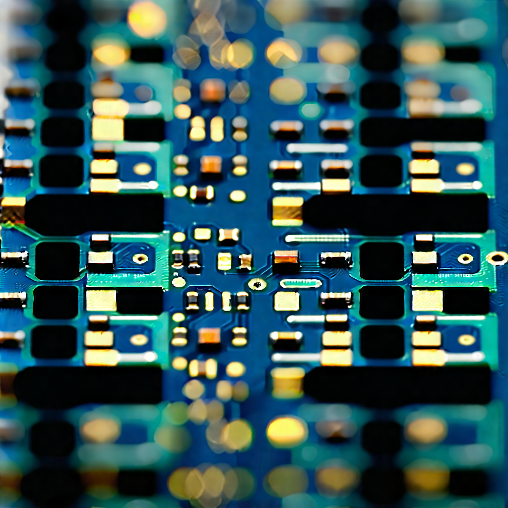 Close-up of sensor array
