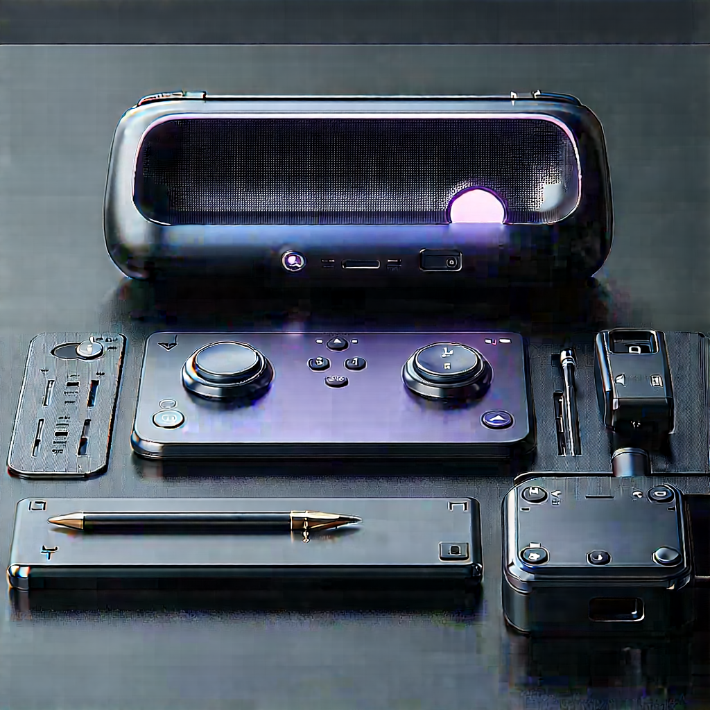 Innovative Communication Tool Design With Black Case