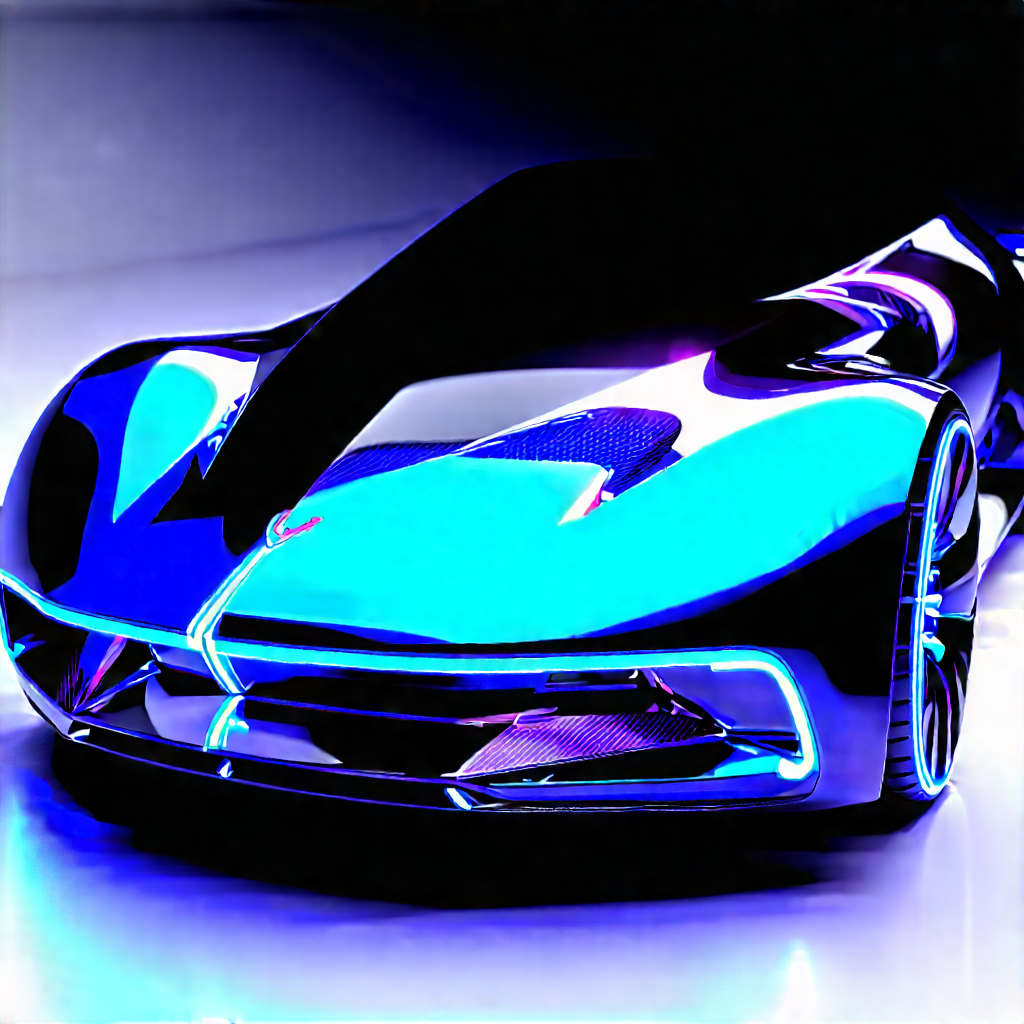 Innovative Electric Vehicle (design:1.33) With Sleek, Futuristic-looking