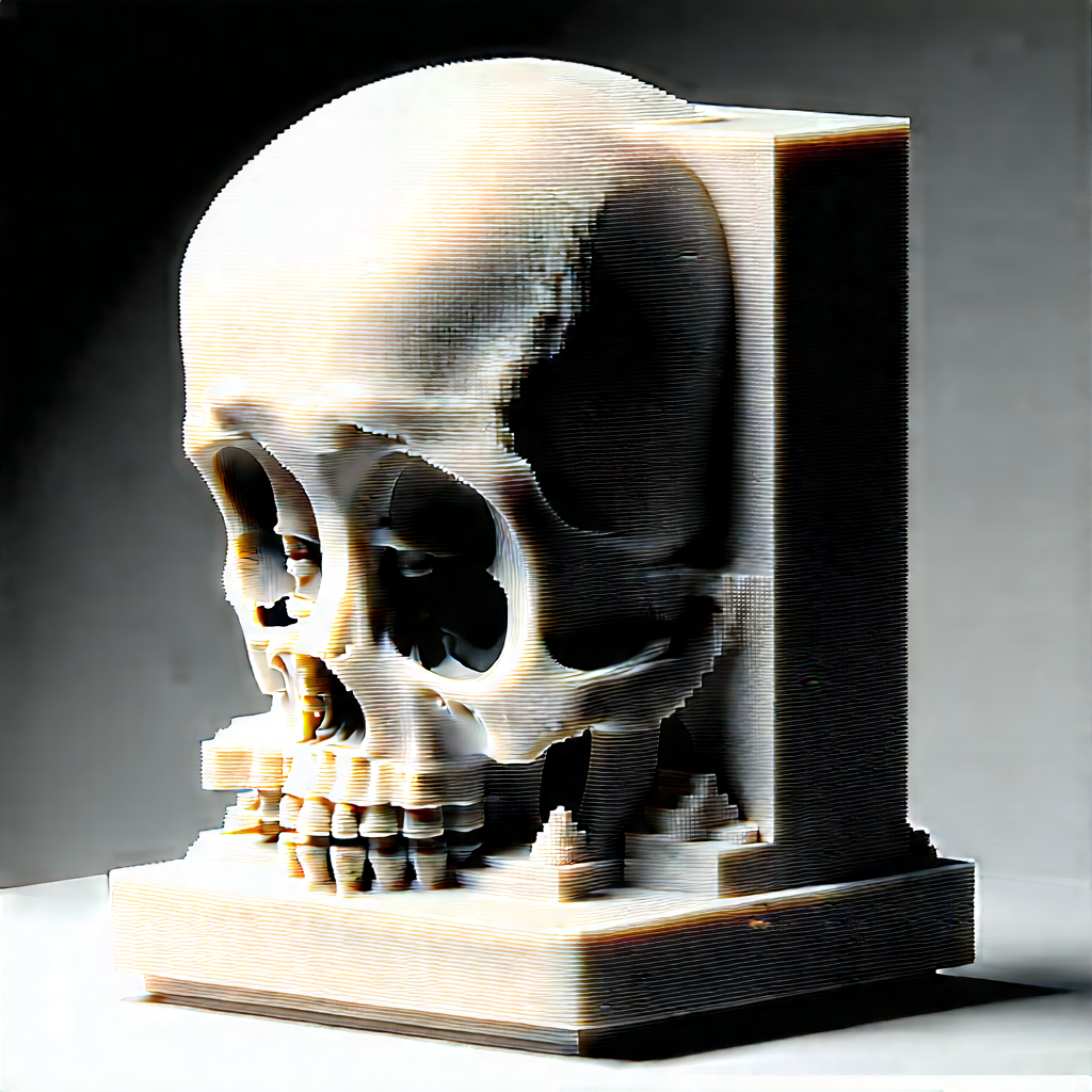 3d printer with laser scanning