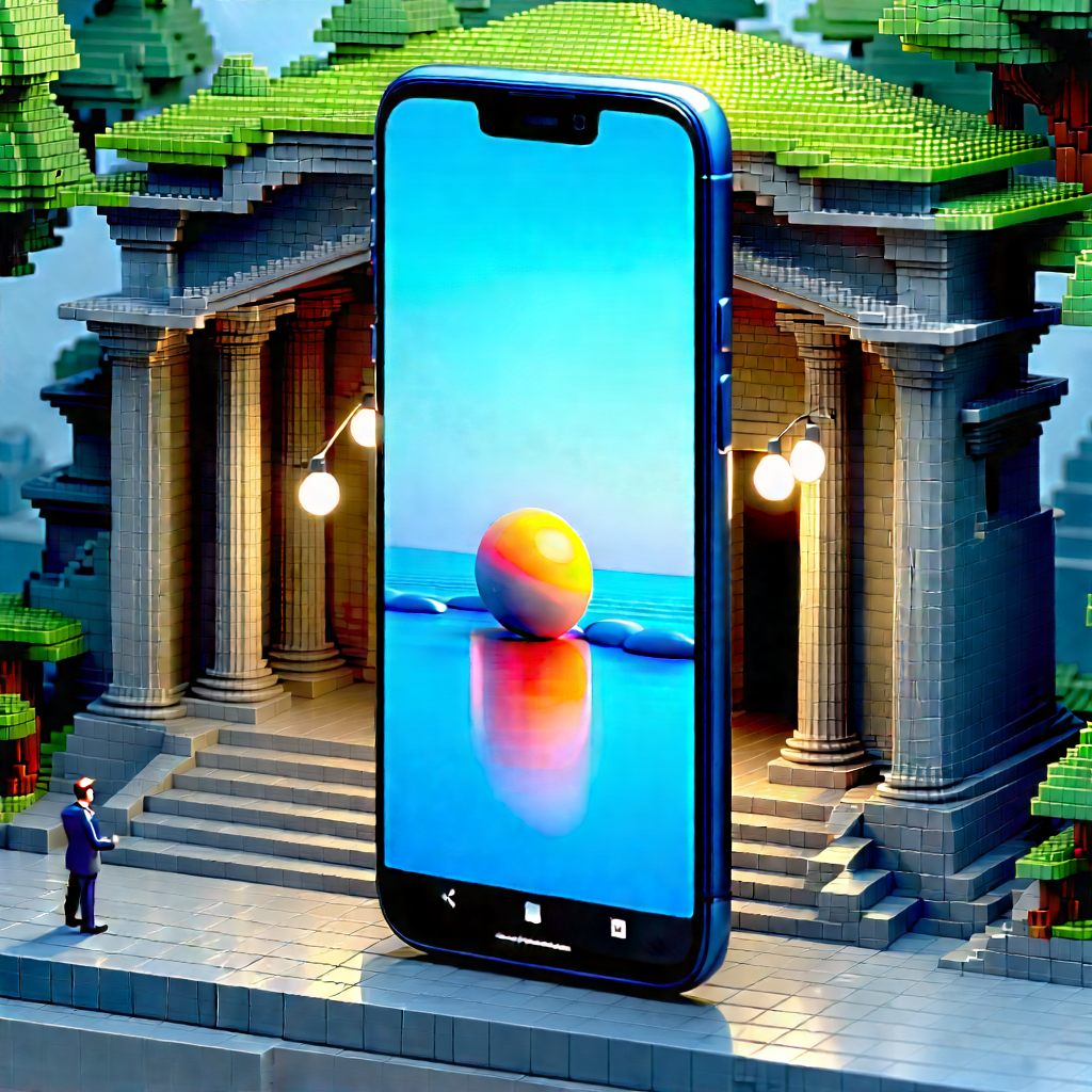 Smartphone With User Interface With Large Cell