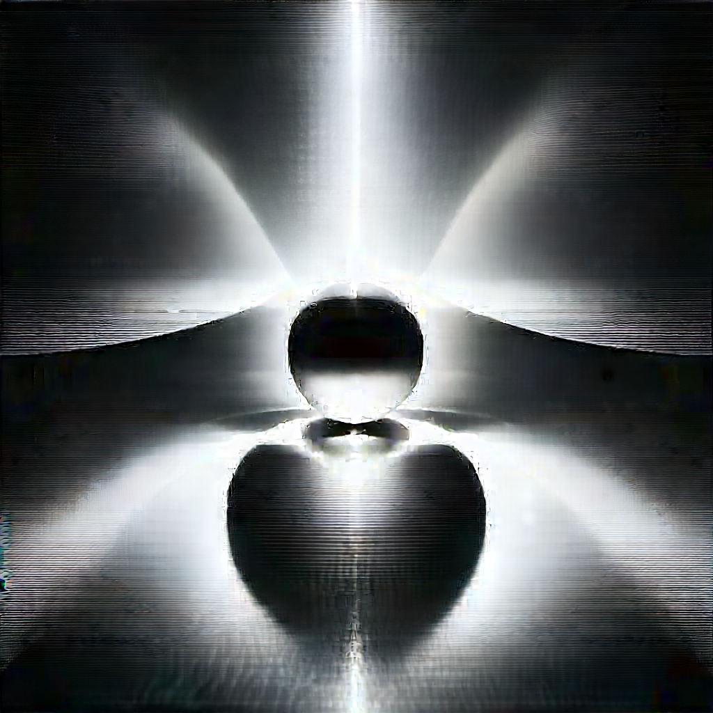 Entertainment Technology In Modern Laboratory With Large, Round,