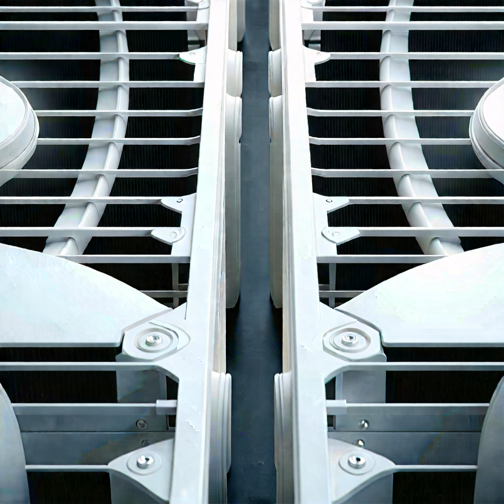 Close-up of cooling system