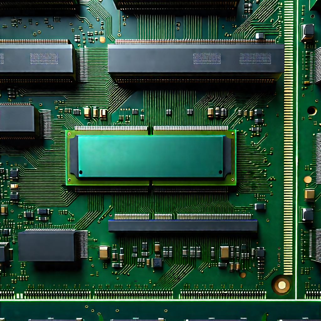 Close-up of memory module