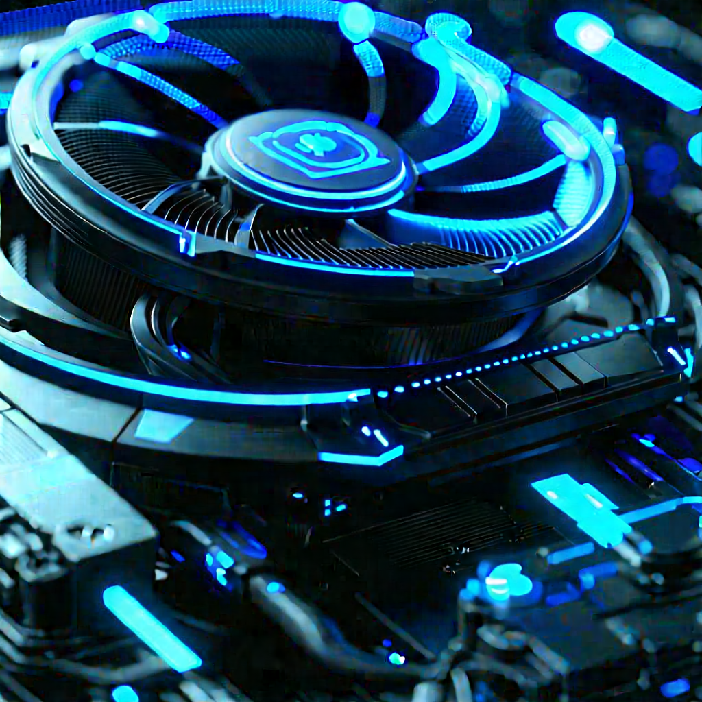 Close-up of cooling system