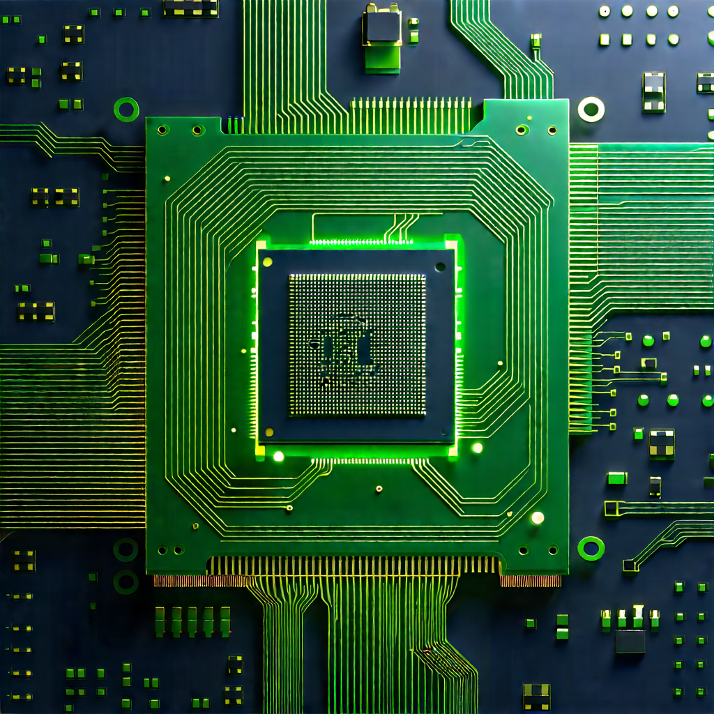 Circuit board with laser scanning