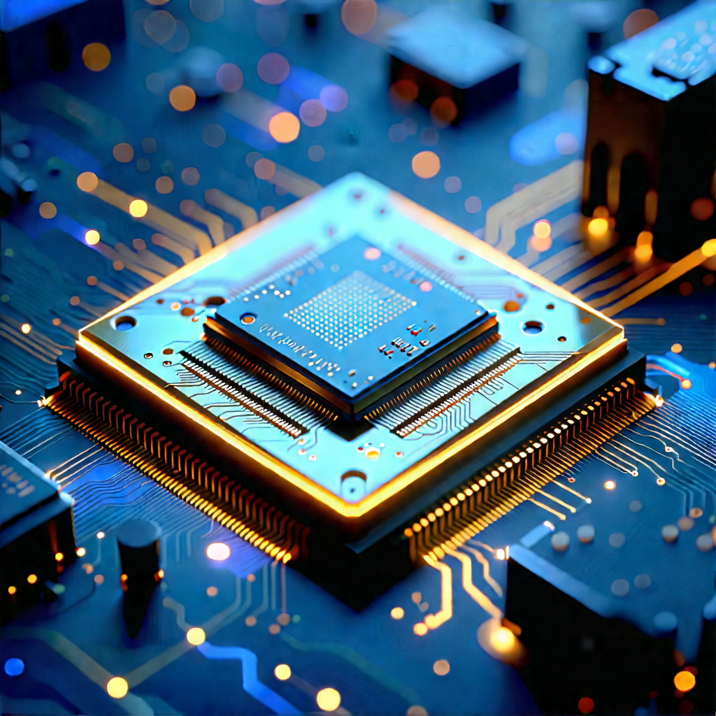 Microchip with laser scanning