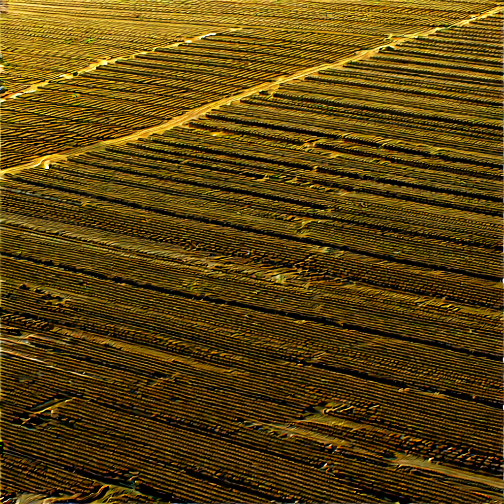 Agricultural Technology In Manufacturing Facility With Large Field
