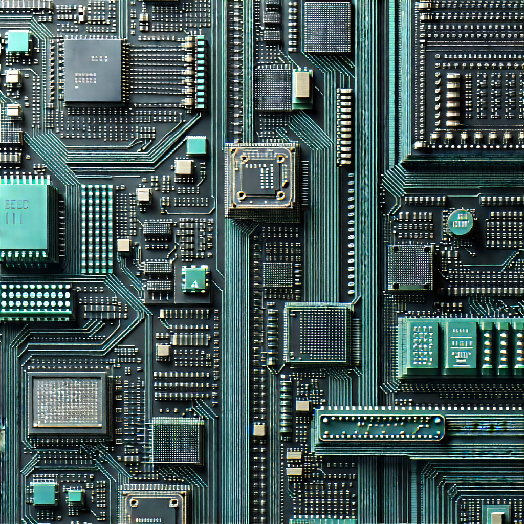 Close-up of sensor array
