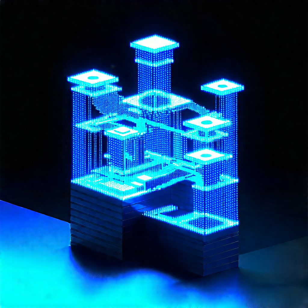 Blockchain network visualization