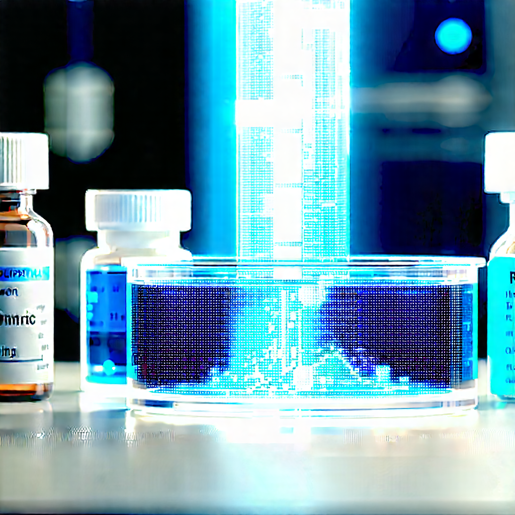 Healthcare Technology In Modern Laboratory With Image, There
