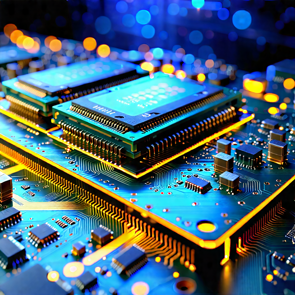Close-up of memory module