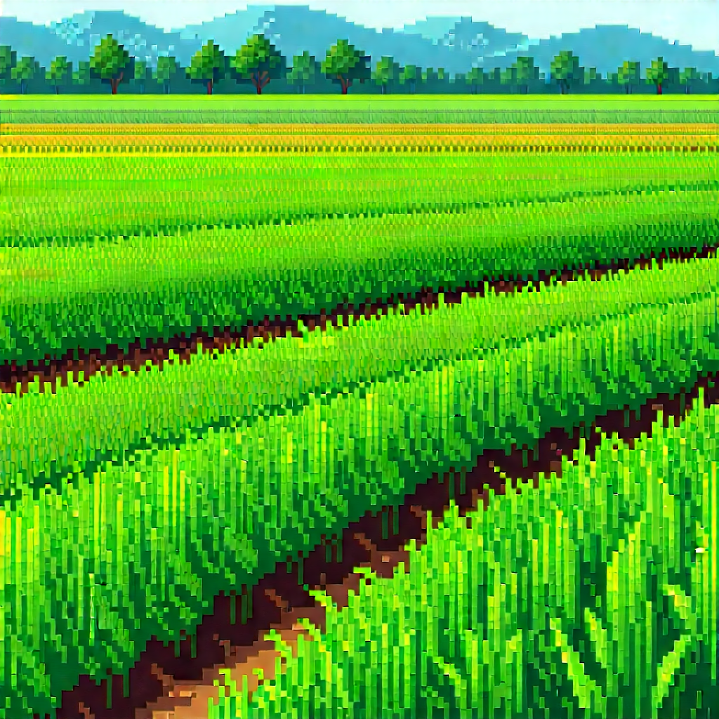 Agricultural technology in research center