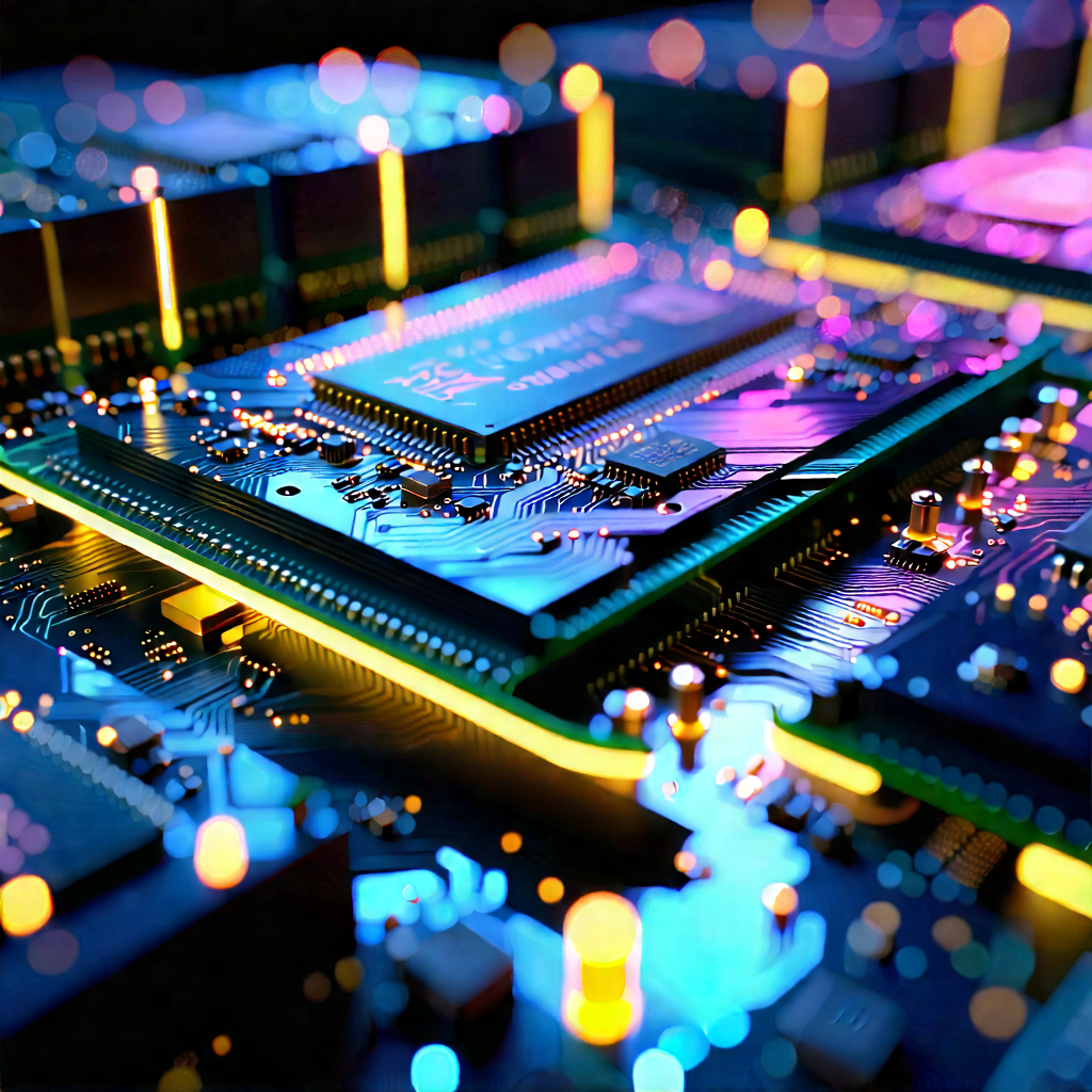 Close-up of memory module