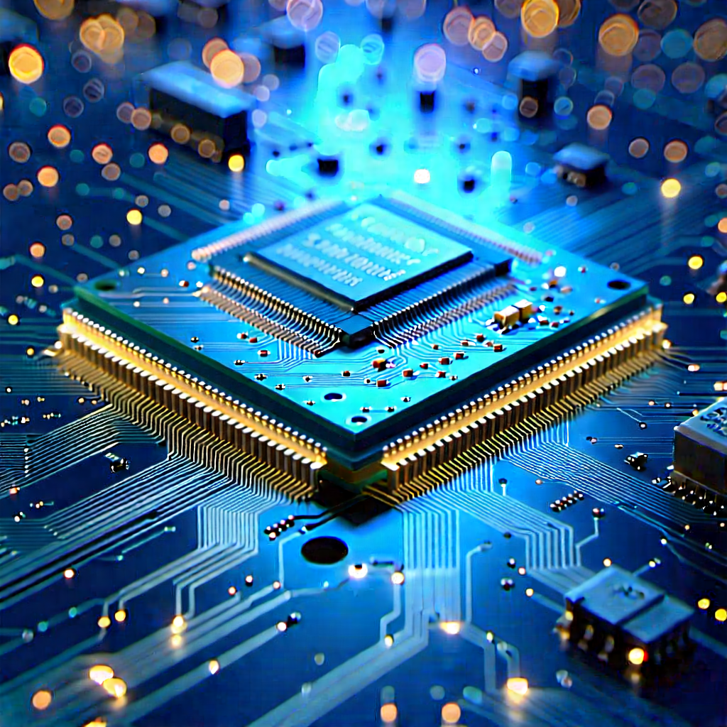 Microchip with data streams