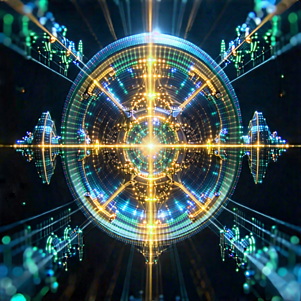 Quantum computer with laser scanning