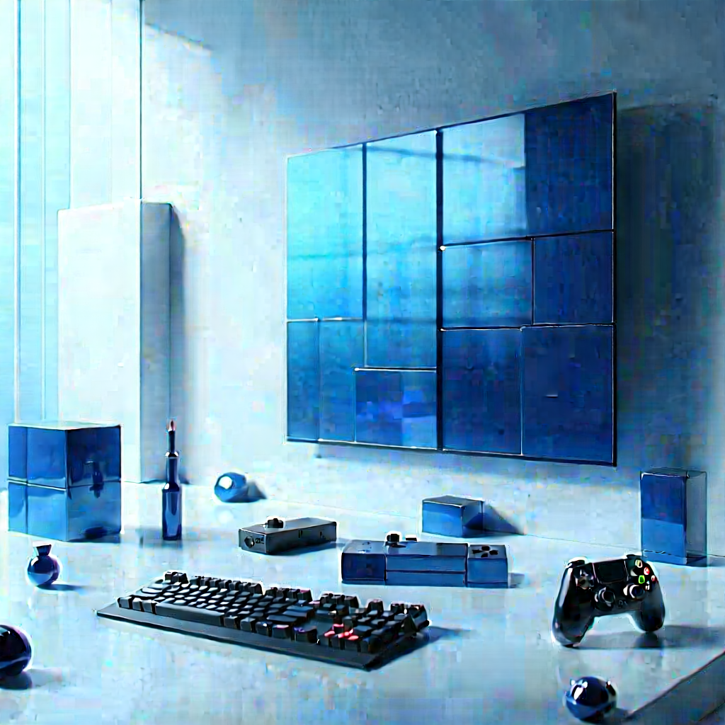 Entertainment technology in design studio