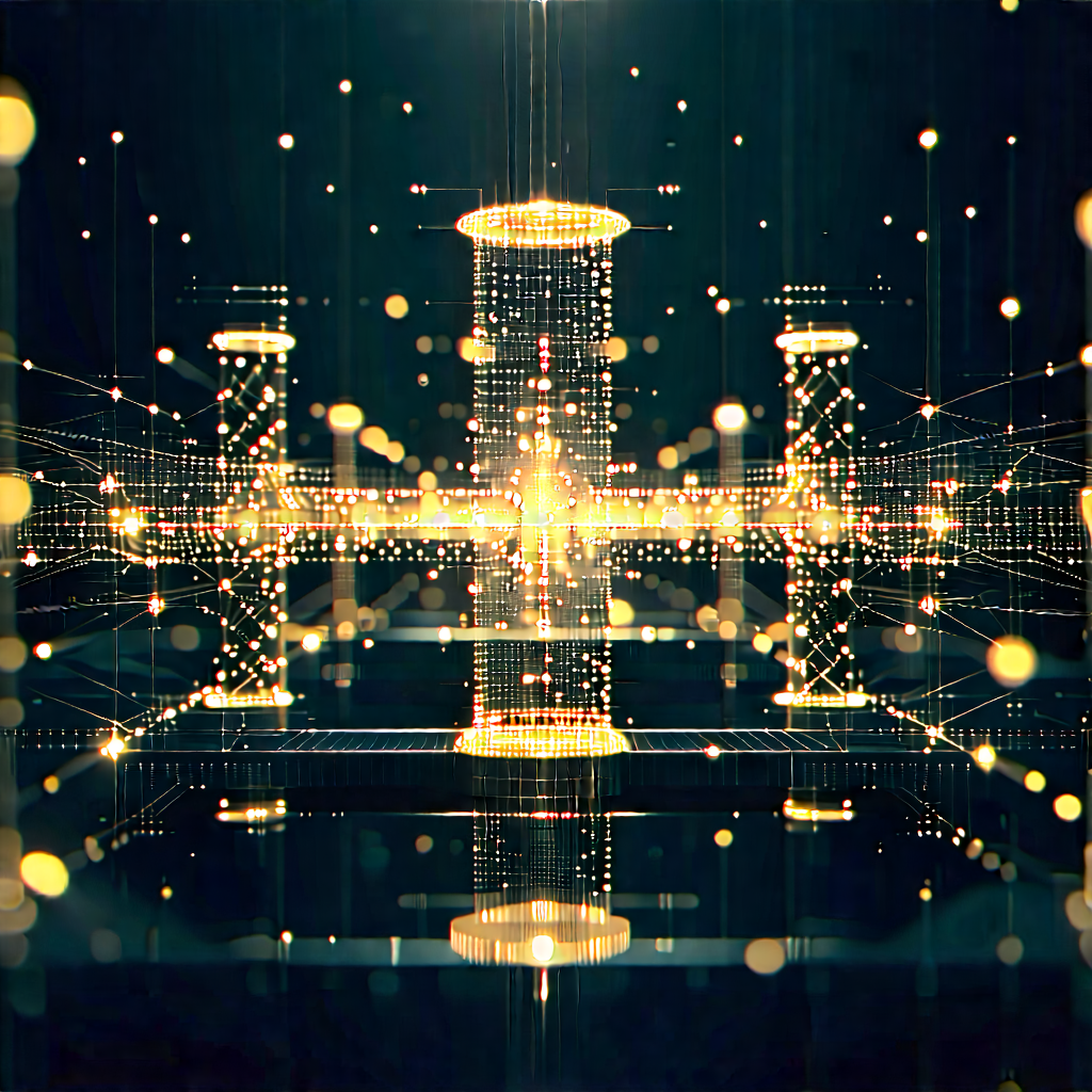 Quantum computer with digital particles