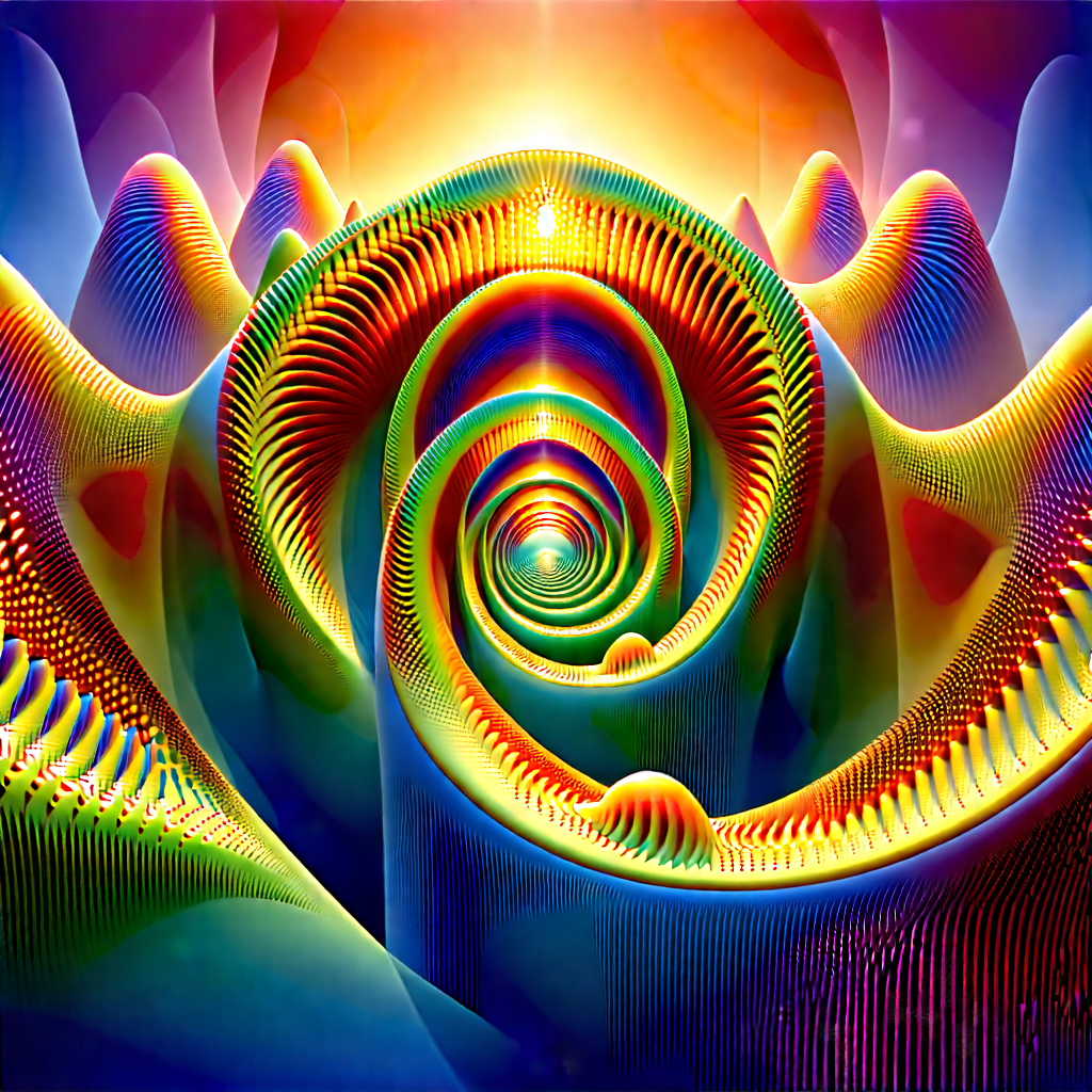 Innovative Renewable Energy Design With Colorful Vibrant