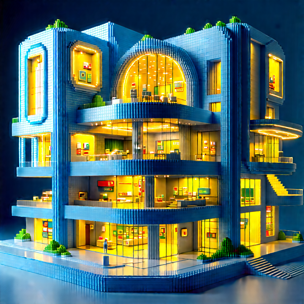 (futuristic:1.2) innovation hub