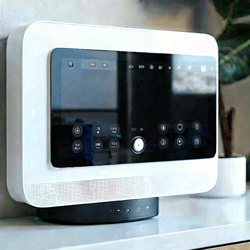Smart Home (device:1.47) With User Interface With White Speaker