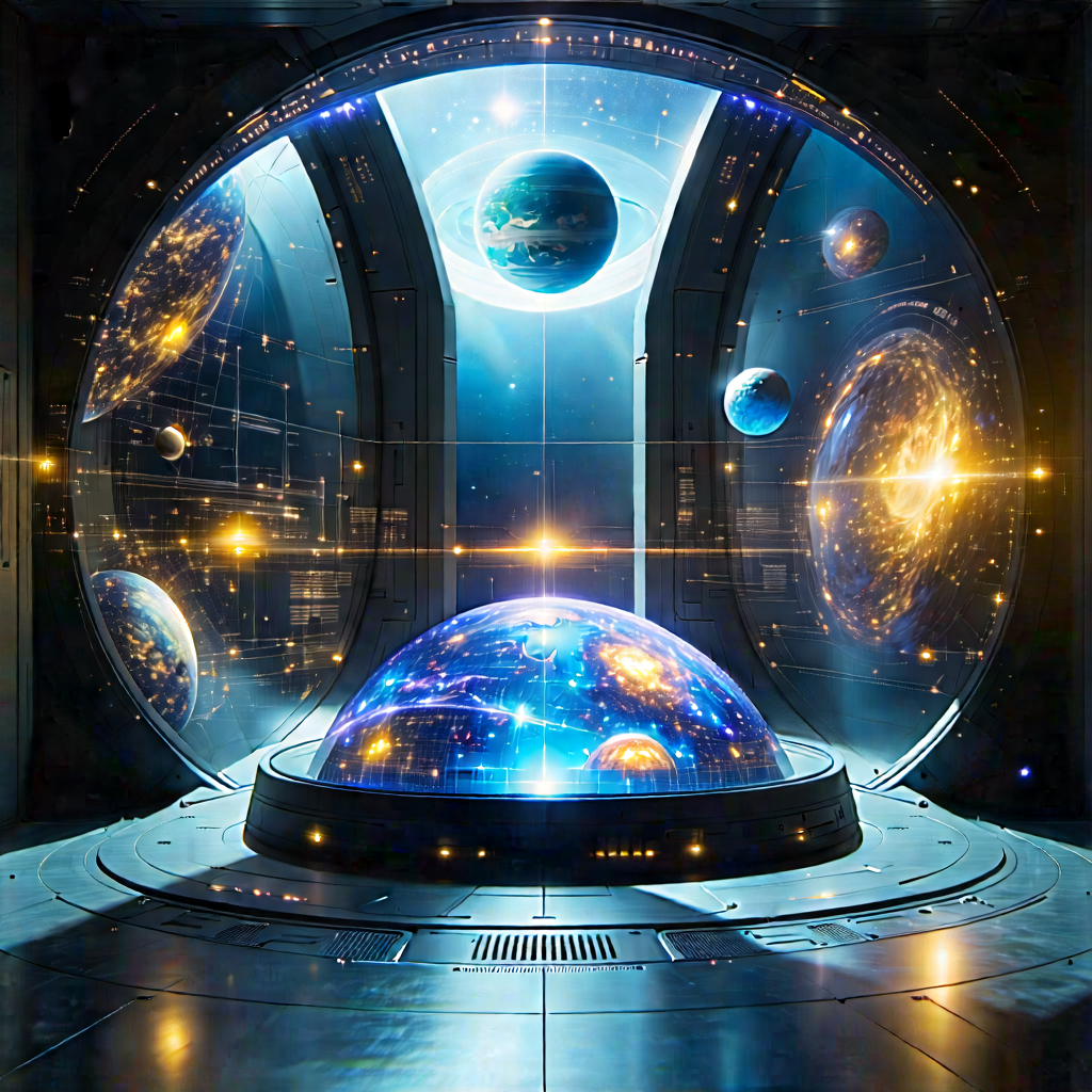 Educational Technology In Research Center With Image, There