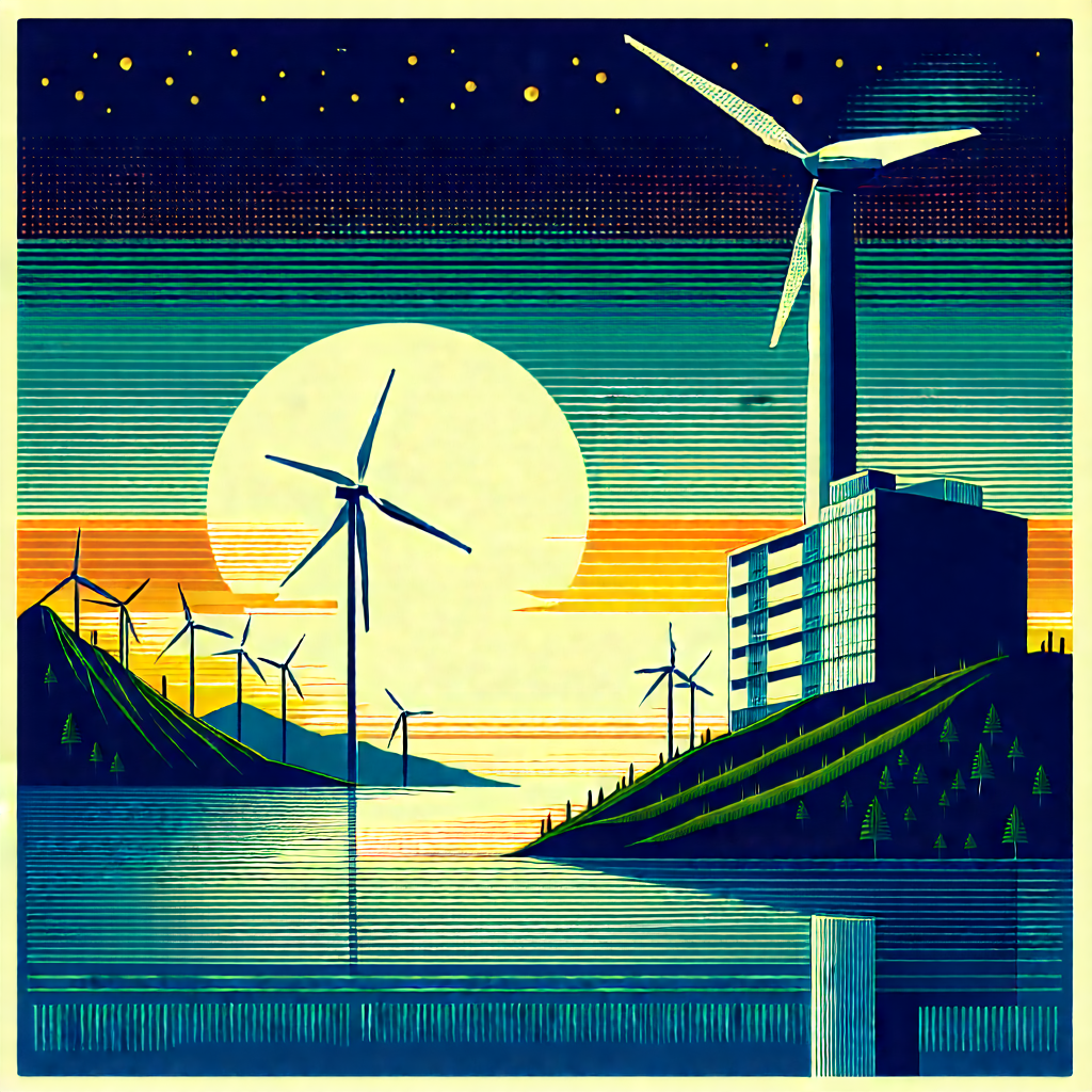 Innovative Renewable Energy Design With Image, There