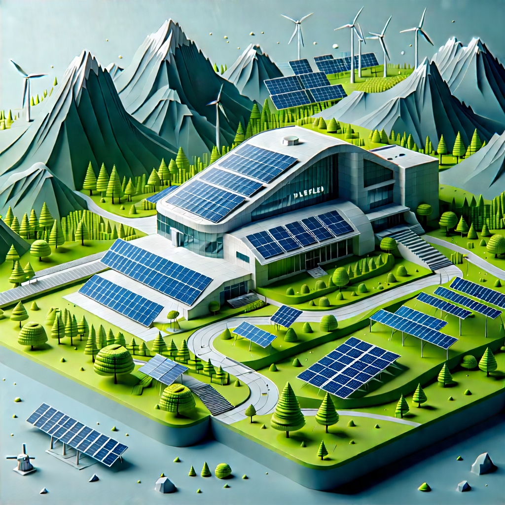 Innovative Renewable Energy Design With Model House