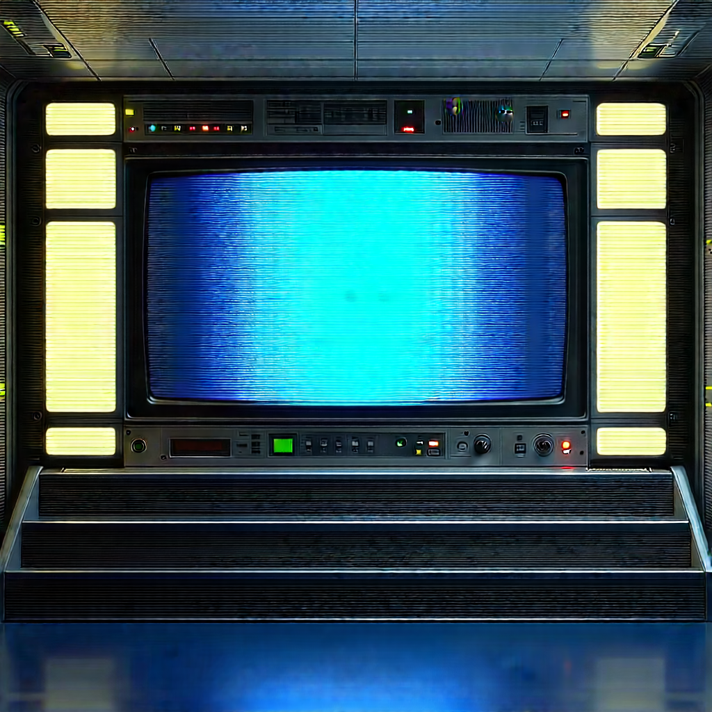 Entertainment Technology In Manufacturing Facility With Television Sitting