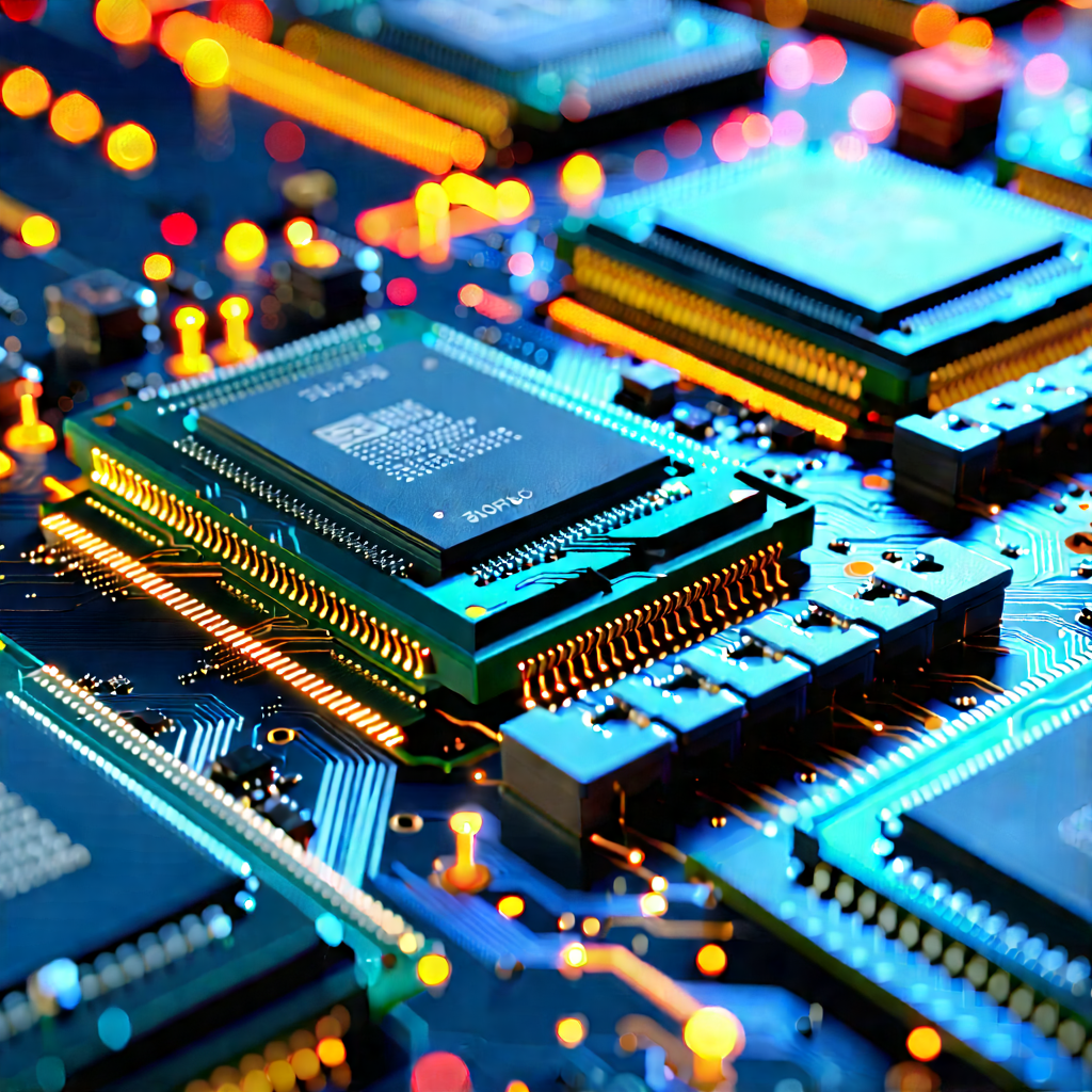 Close-up of memory module