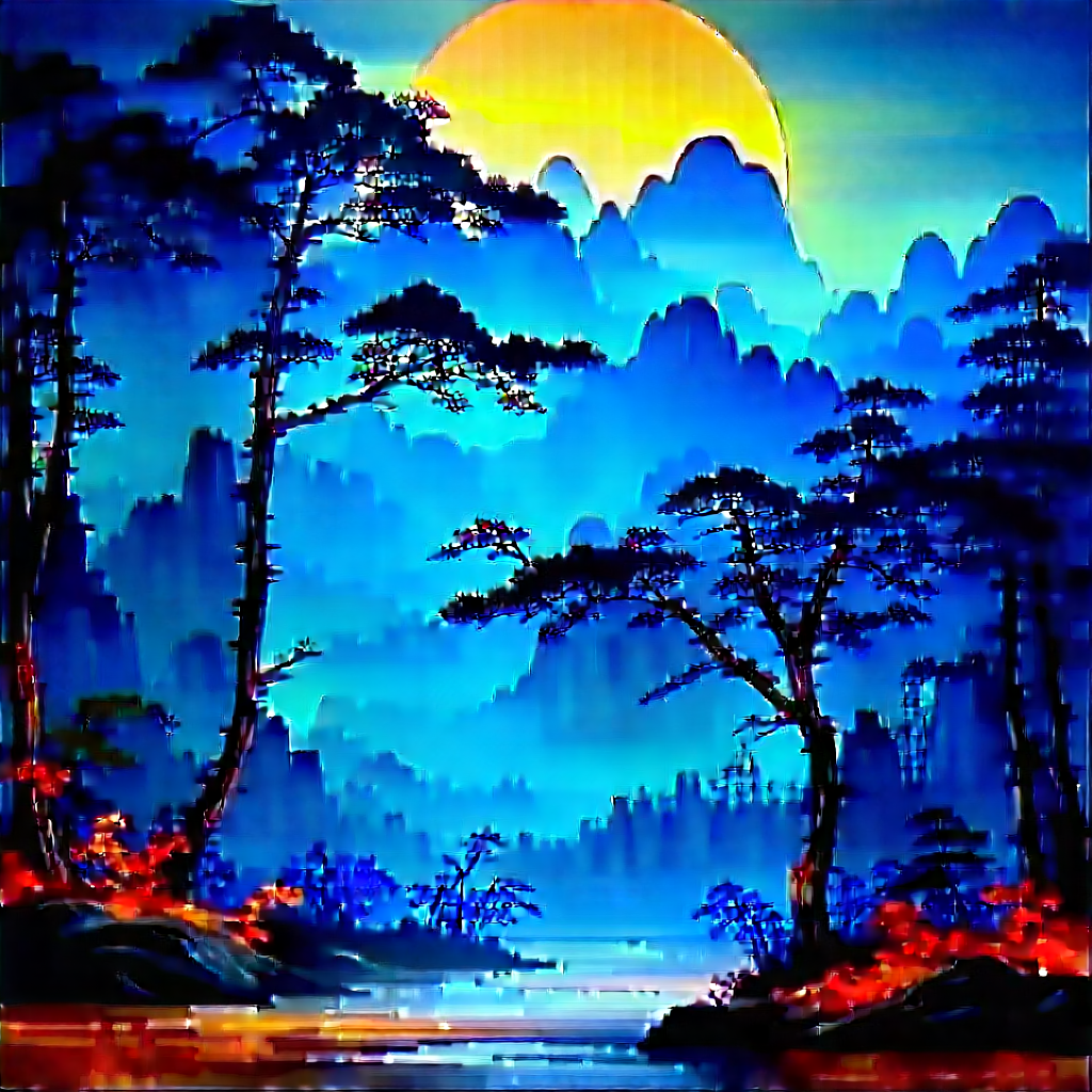 Machine Learning Visualization With Serene Scene