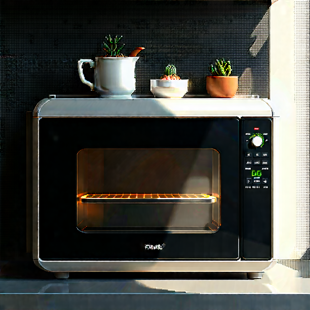 Innovative Smart Appliance (design:1.28) With Microwave Oven