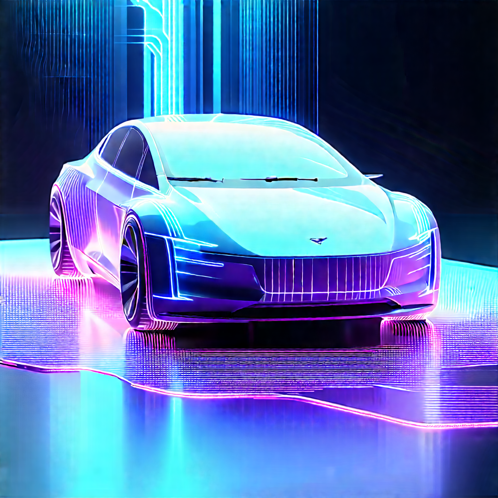 Innovative Electric Vehicle Design With Futuristic Sleek