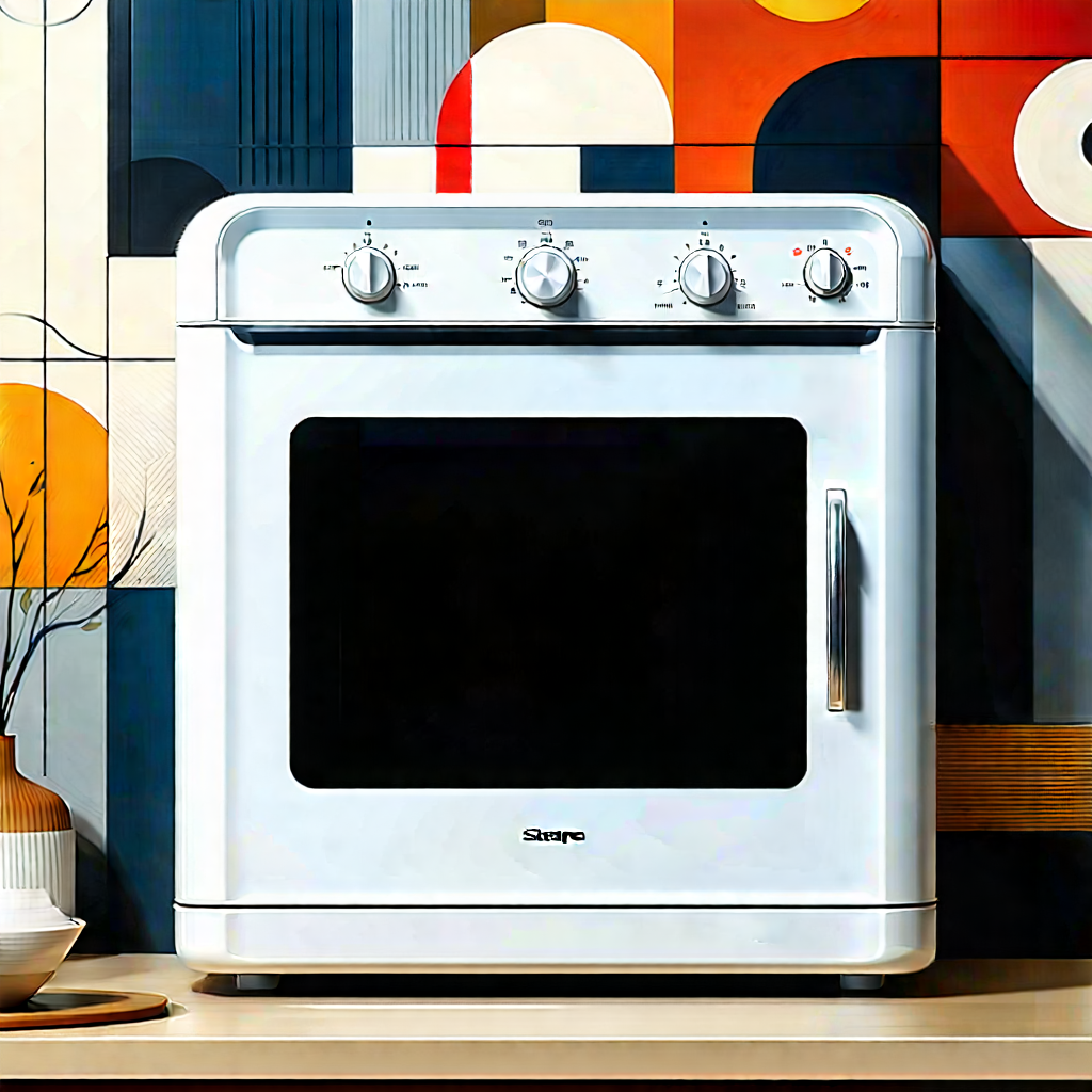 Innovative Smart Appliance Design With White Oven