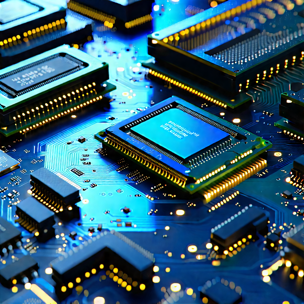 Close-up of memory module