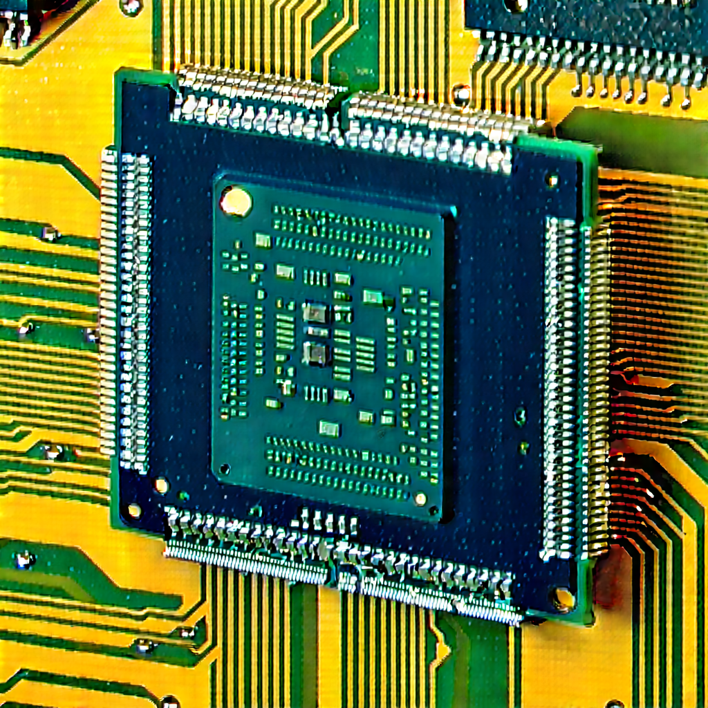 Close-up of memory module