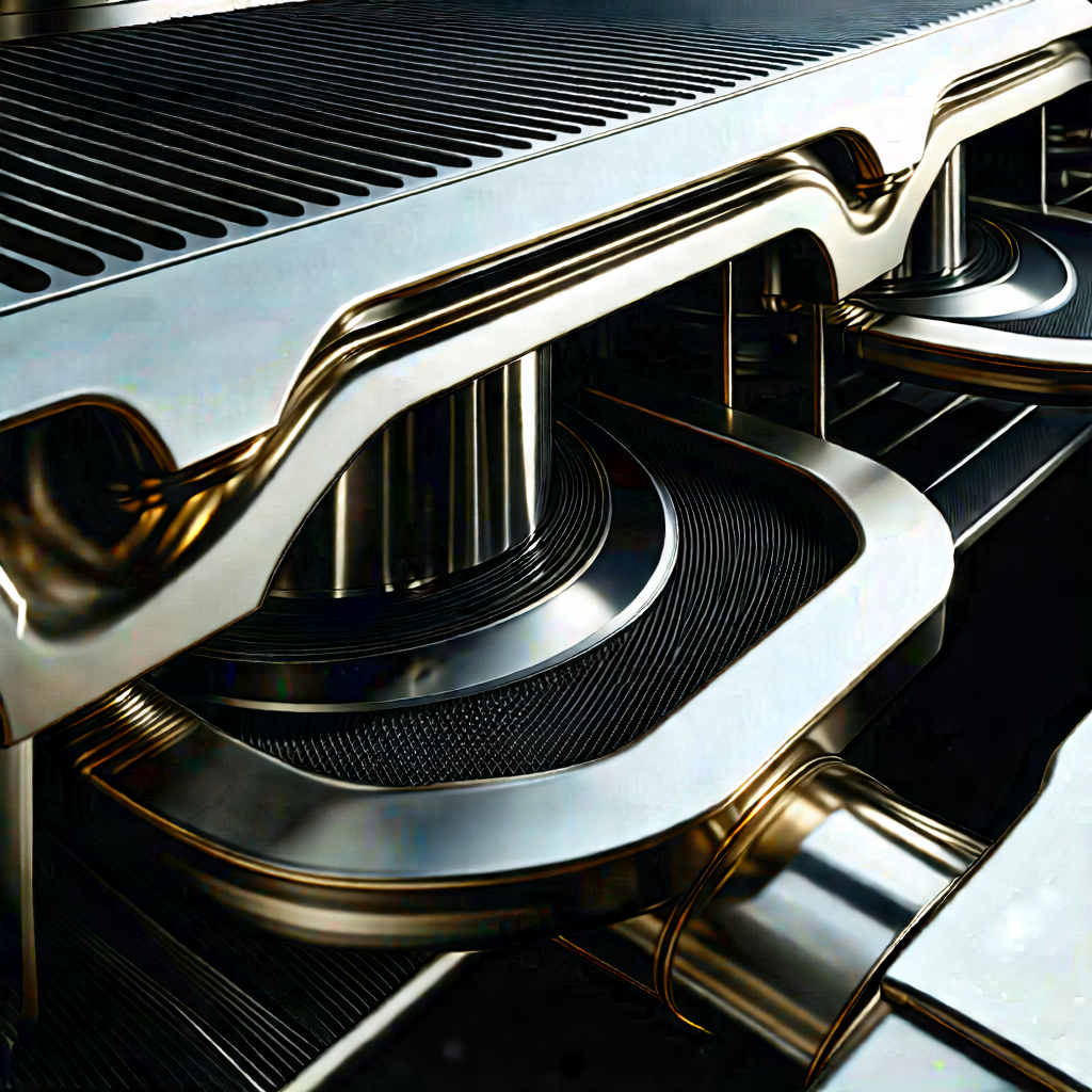 Close-up of cooling system