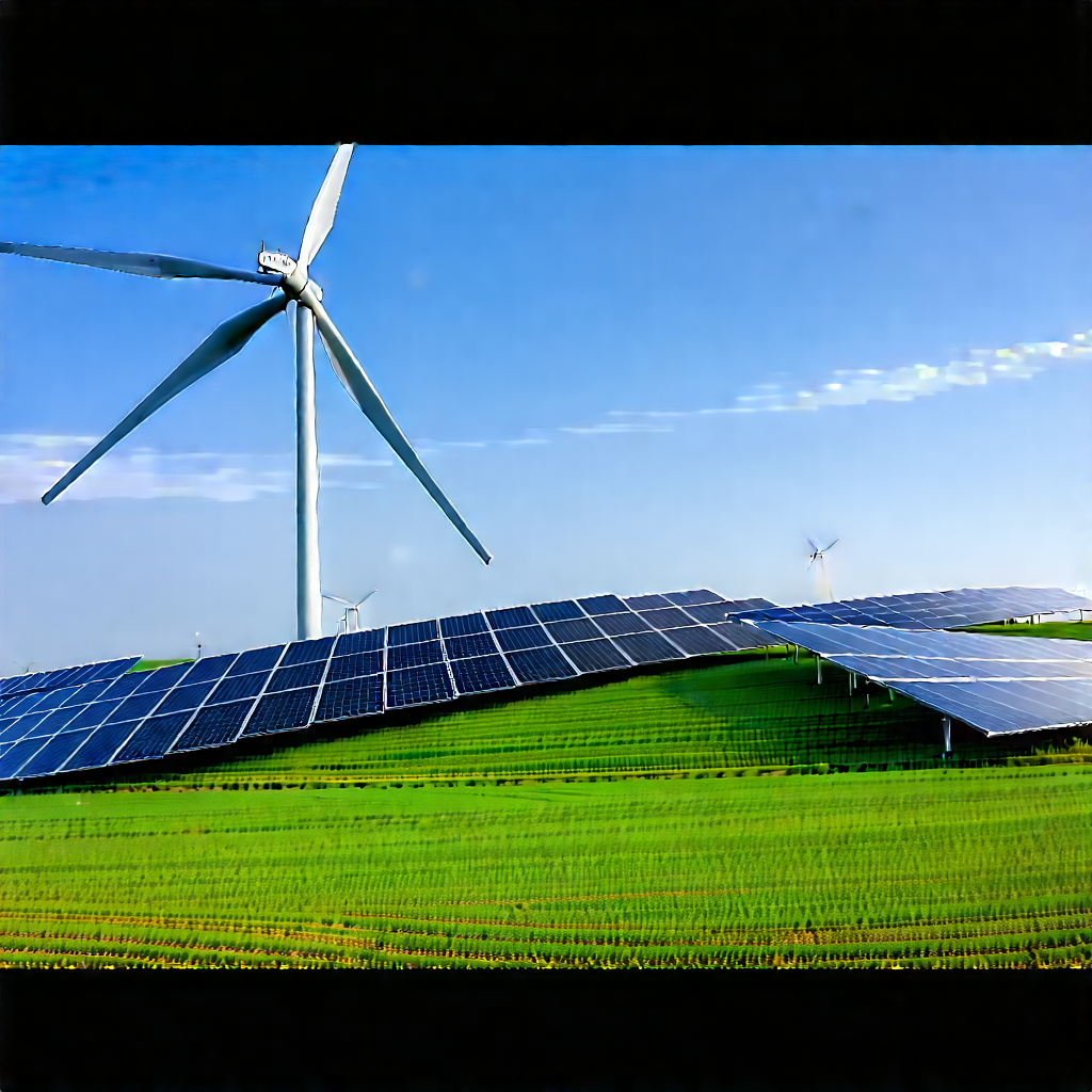 Innovative Renewable Energy Design With Large Wind