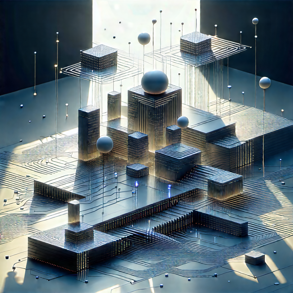 Blockchain Network Visualization With Image, There