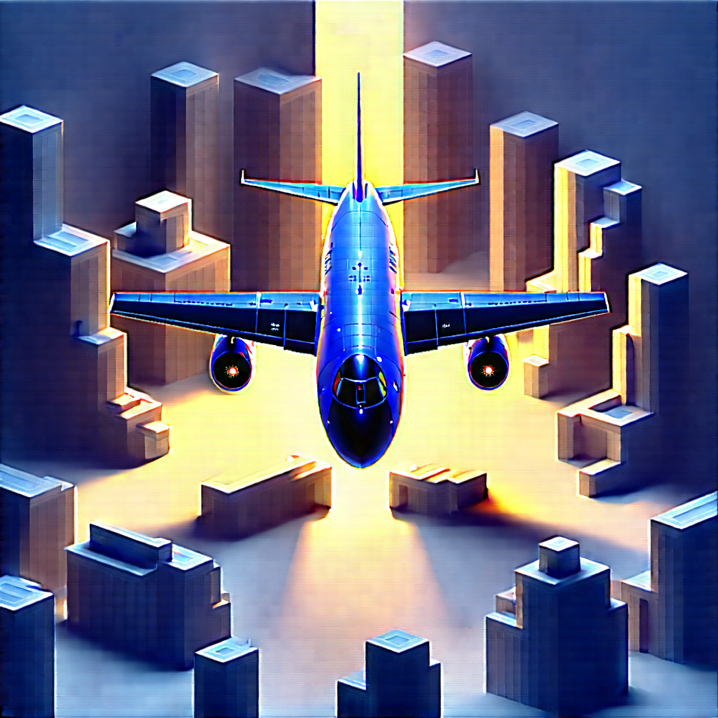 Aerospace Technology In Research Center With Blue White