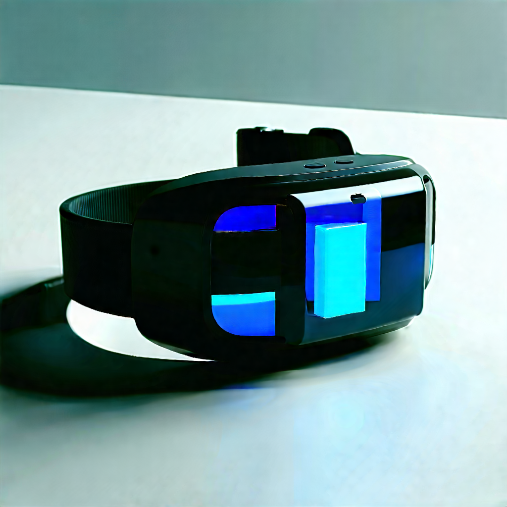 Innovative Wearable Device Design With Black Virtual