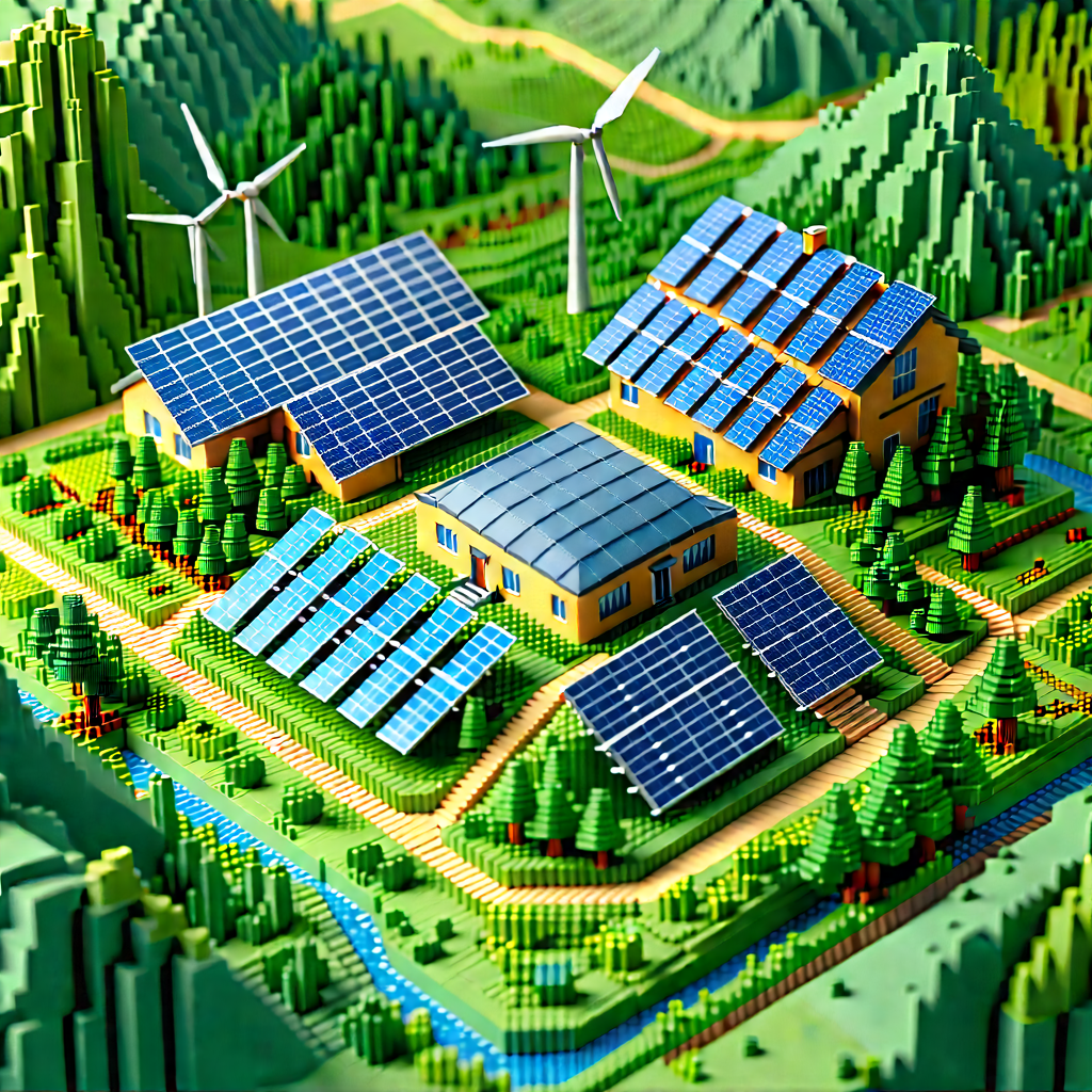 Innovative Renewable Energy Design With Model Town
