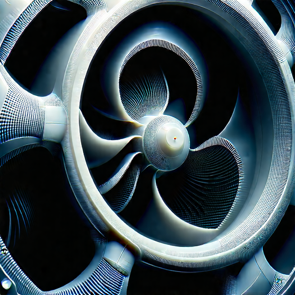 Close-up of cooling system