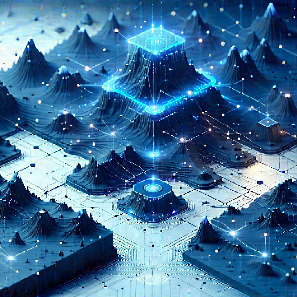 Blockchain network visualization