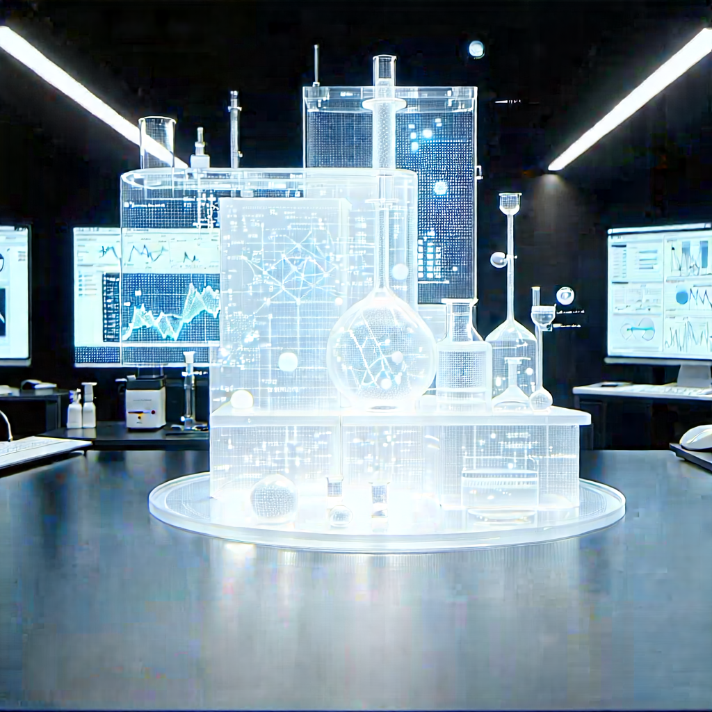 Educational Technology In Modern Laboratory With Image, There